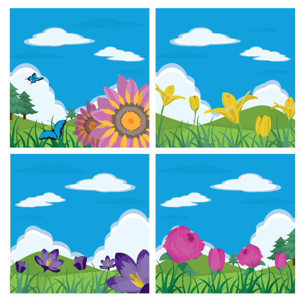 春天大自然的设计图片下载