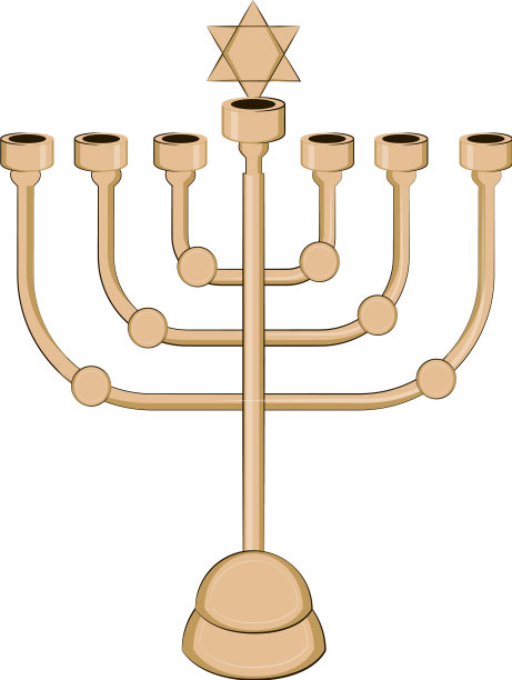 犹太烛台图标图片下载