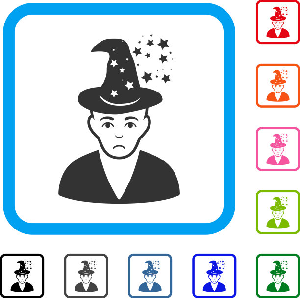 魔法大师装裱悲伤的图标图片下载