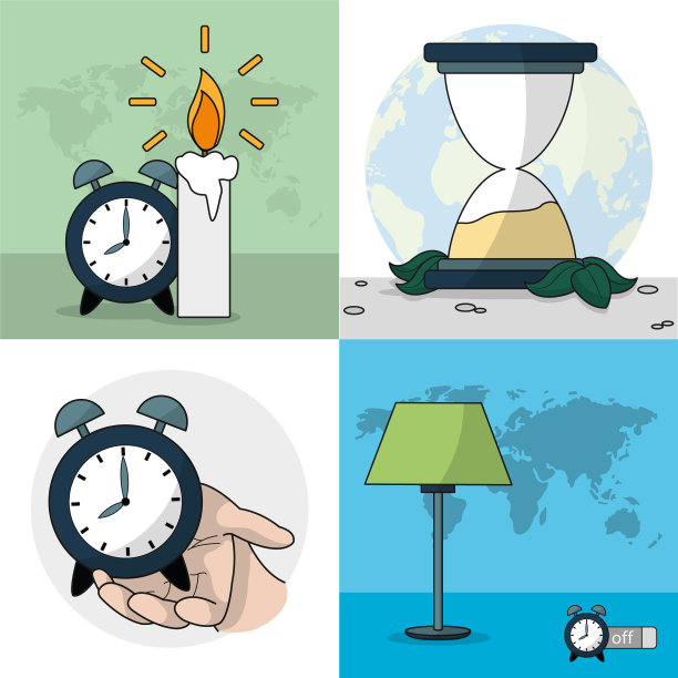 地球一小时活动设计图片下载