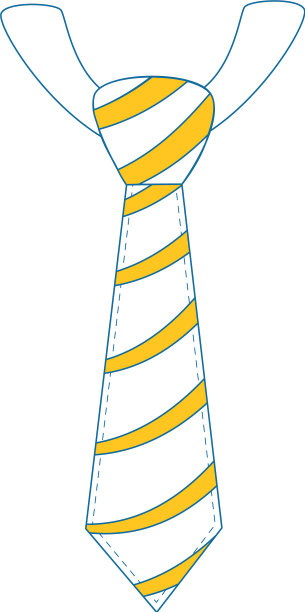 领带配饰设计图片下载