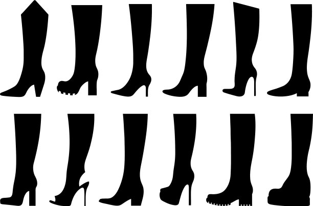 不同的靴子套装图片下载