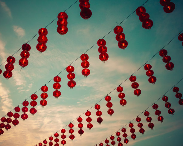 天侯寺灯笼图片下载