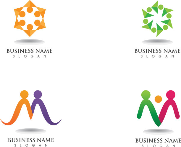 收养与社区关怀logo模板图标图片下载