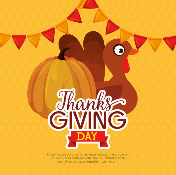 祝您感恩节快乐图片下载