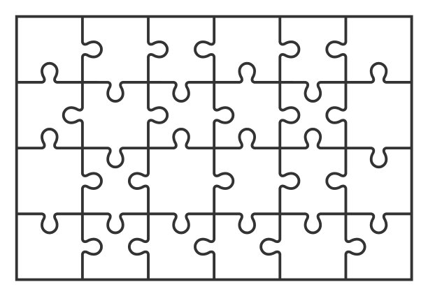 24片拼图玩具套装图片下载