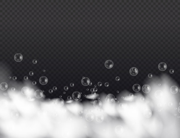 沐浴液泡沫。图片下载