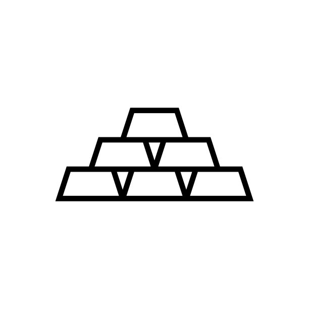 金色图标矢量插图模板设计流行图片下载