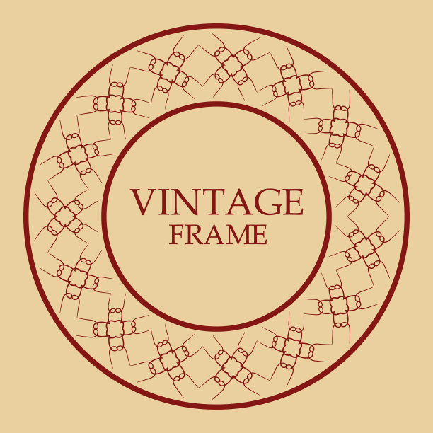 复古怀旧框架图片下载