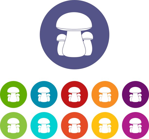 蘑菇设置图标图片下载