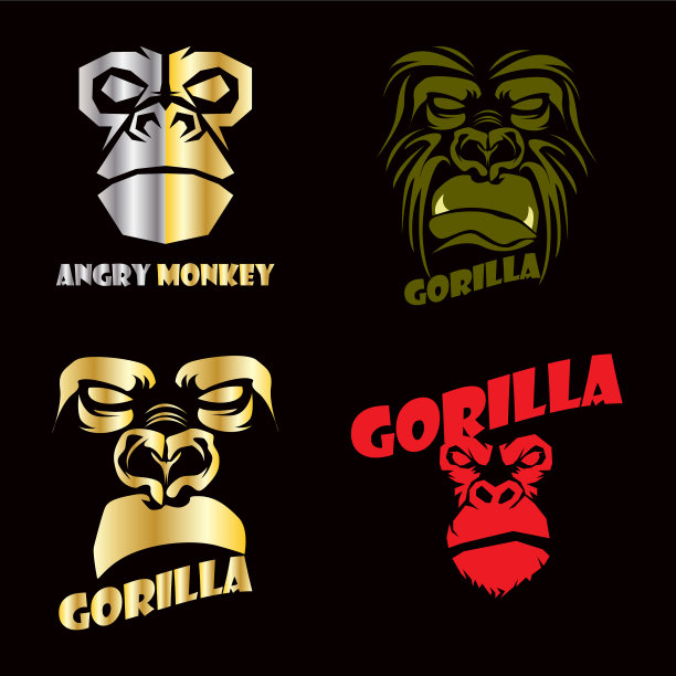 猴子运动标志图片下载