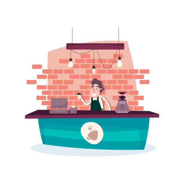 酒吧招待正在准备最美味的咖啡图片下载