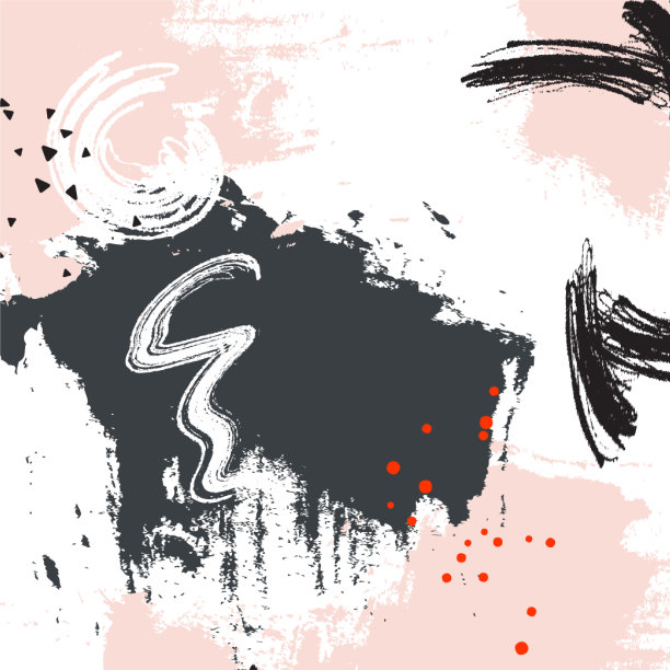 灰色的粉红色垃圾平面设计油漆样品图片下载