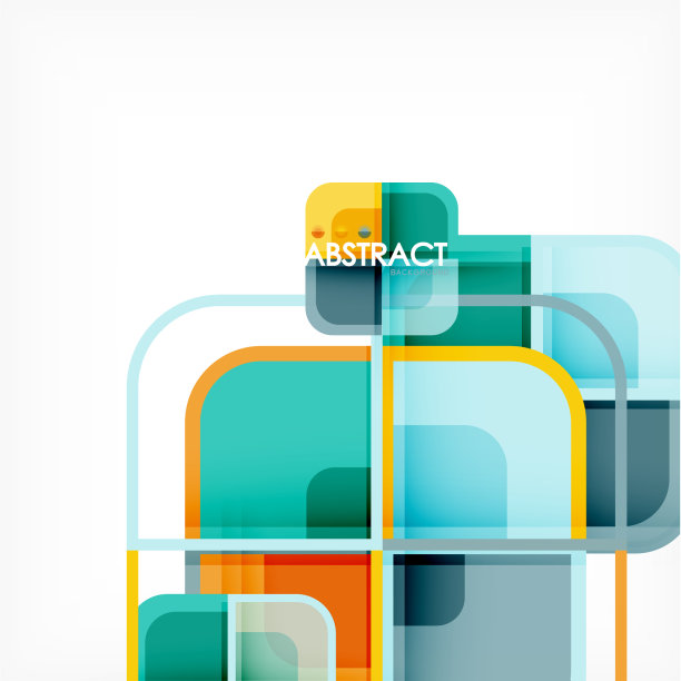 抽象背景正方形几何形状图片下载