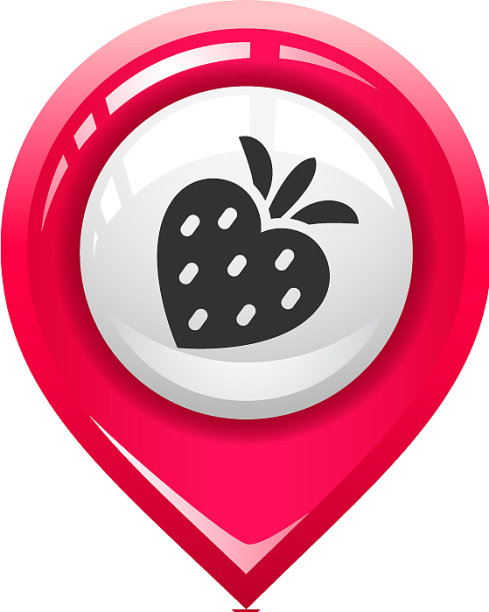 明亮的地图标记图片下载