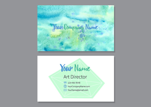 抽象彩色水彩背景图片下载