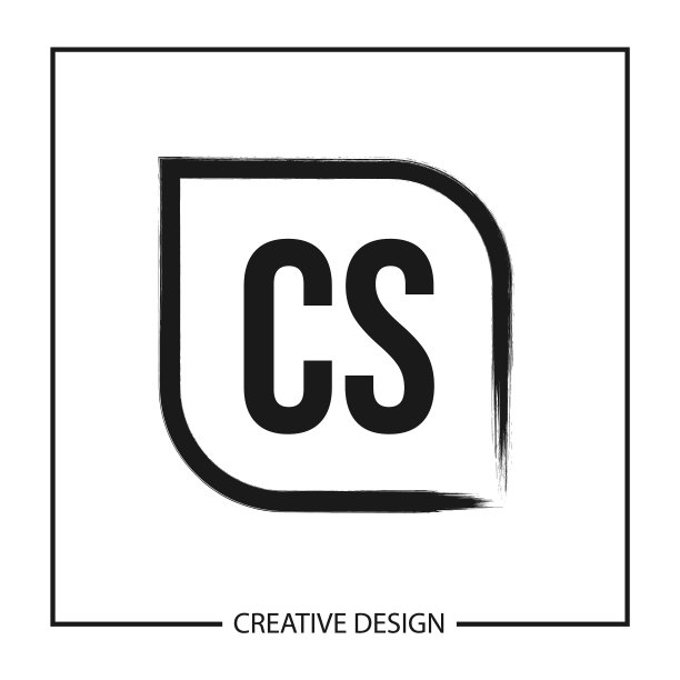 首字母cs标志模板设计图片下载