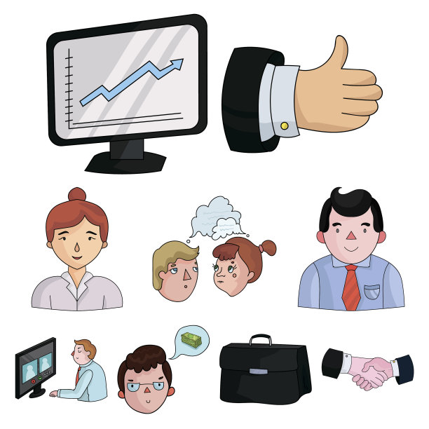 一套关于交易工作的图片图片下载