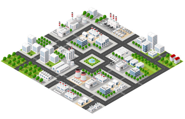 三维等距植物图片下载