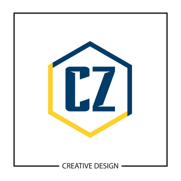 字母CZ logo设计模板图片下载