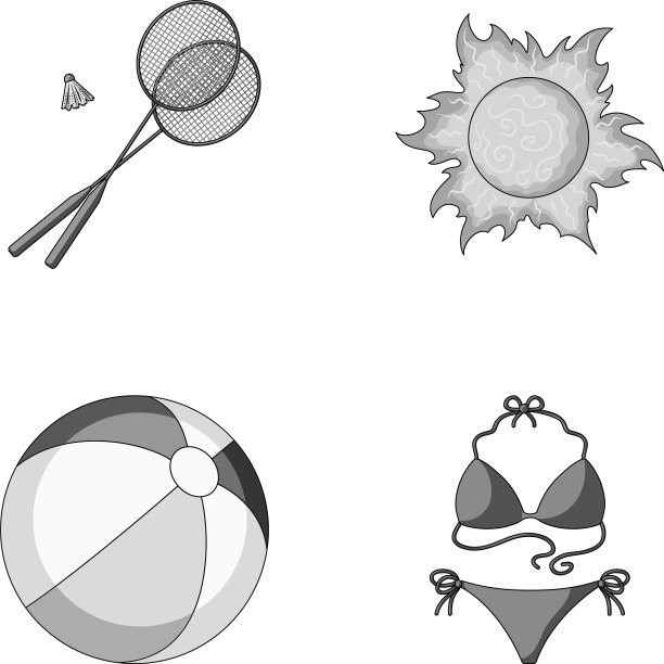 一场羽毛球比赛，一个球和夏天图片下载