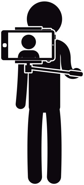 自拍的人图片下载