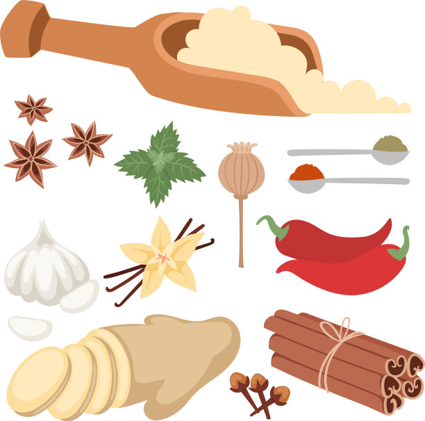 调味食品药草天然健康香料图片下载