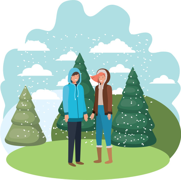 配冬衣和冬松阿凡达图片下载