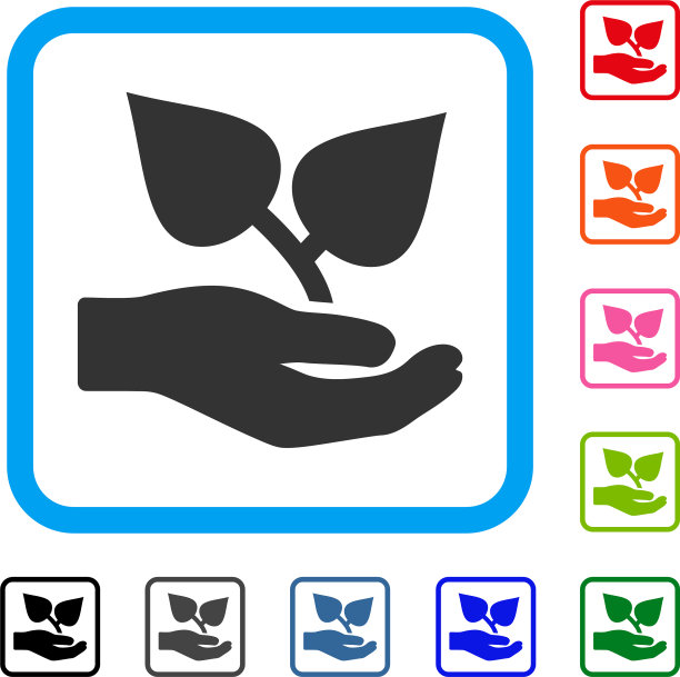 弗洛拉关爱手框图标图片下载