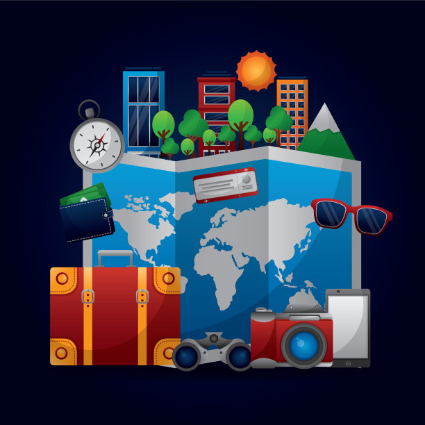 环游世界图片下载