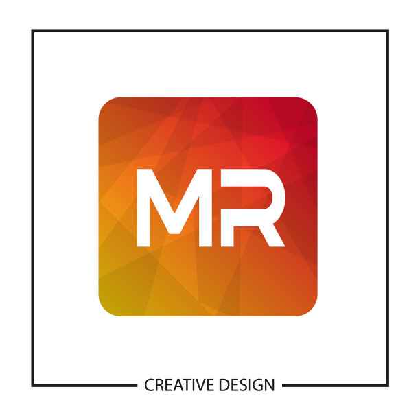 首字母Mr Logo模板设计图片下载
