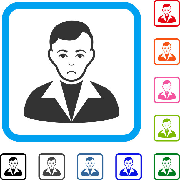 Guy框了一个悲伤的图标图片下载