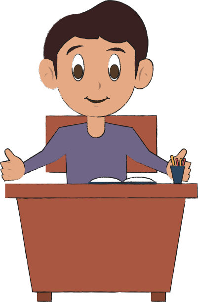 学生在桌子上图片下载