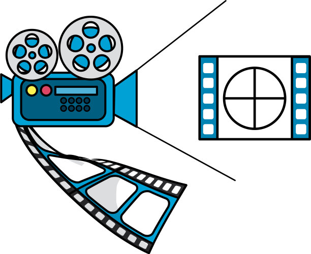 影院图标集设计图片下载