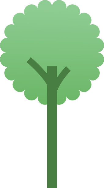 树木森林生态环境标志图片下载