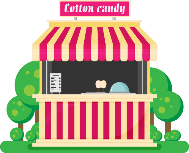 棉花糖店图片下载