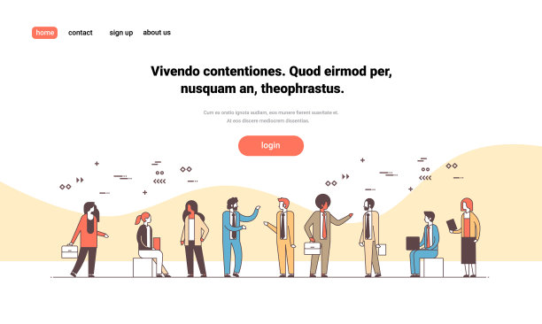 商业人士讨论头脑风暴的概念图片下载