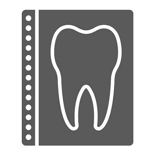 牙科x射线图形图标口腔医学图片下载
