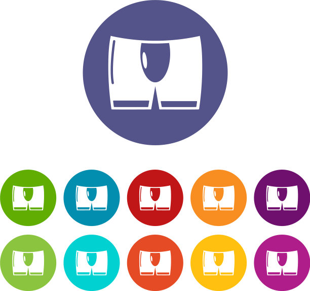 男士icon简洁的黑色风格图片下载