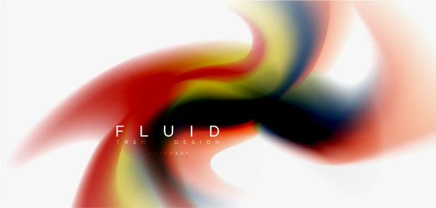 流体流动波抽象背景图片下载