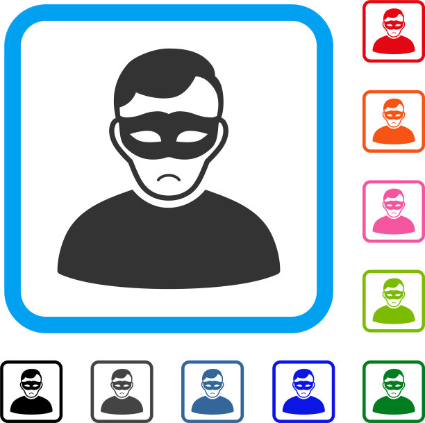 匿名的人装裱dolor图标图片下载