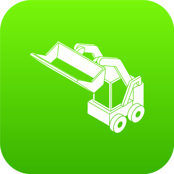 山猫机器图标绿色图片下载