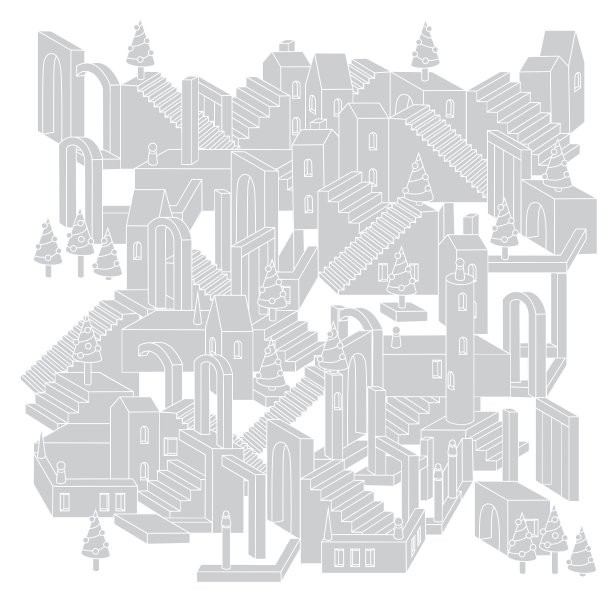 迷宫形状的建筑图片下载