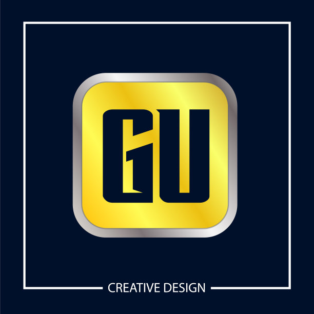 首字母顾标志模板设计图片下载