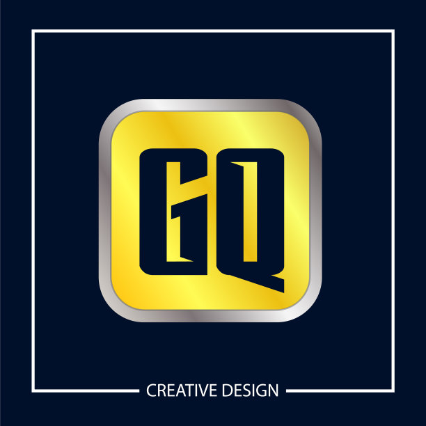 首字母gq标志模板设计图片下载