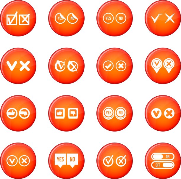 勾选标记图标集图片下载