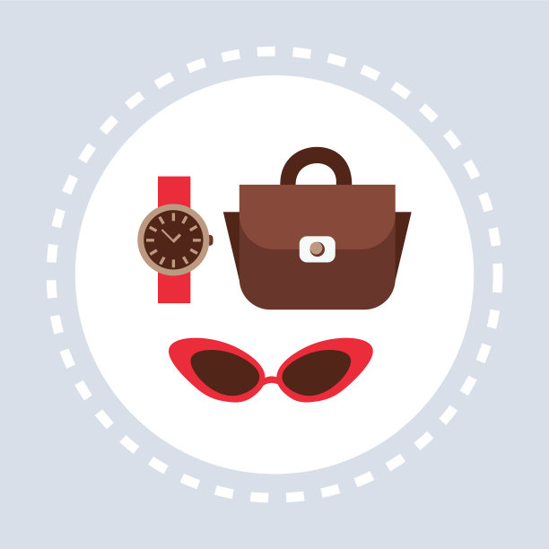 女性时尚饰品购物偶像概念图片下载