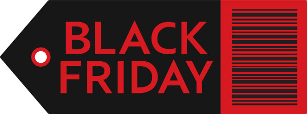黑色星期五促销题词设计模板图片下载