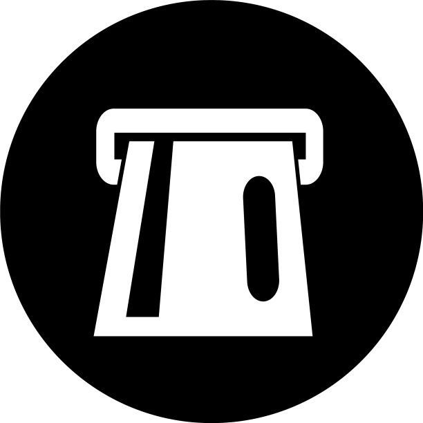 ATM银行卡插槽图标设计图片下载