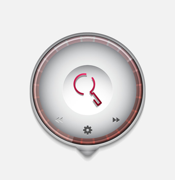 搜索放大网页按钮放大图标现代图片下载